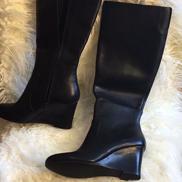 Leather boots in black size 6 M inside zipper - Picture 15 of 16